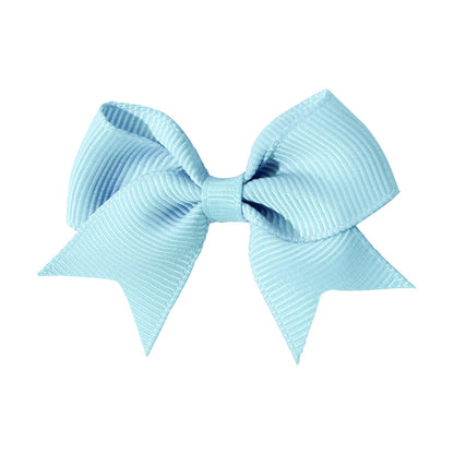 Mini Kids Bow Hair Clip Baby Hairpin Girl Minimalist Side Clip