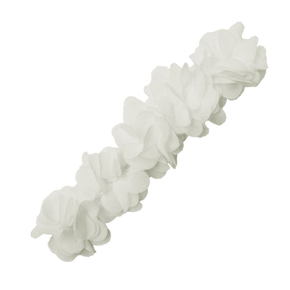 Kids Hair Band Handmade 3 Pearl Headband Head Accessory Elastic Hair Band