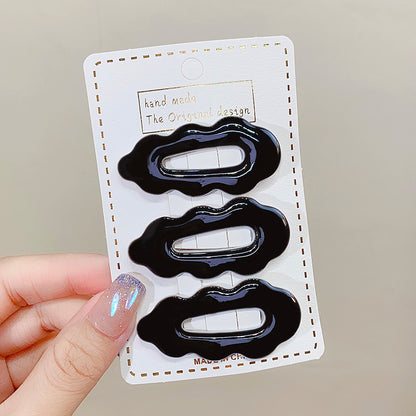 Hair Clip Side Bangs Hair Clip Heart BB Clip Kids Hairpin Head Accessory