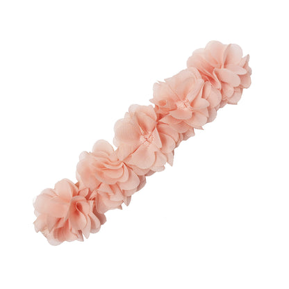 Kids Hair Band Handmade 3 Pearl Headband Head Accessory Elastic Hair Band