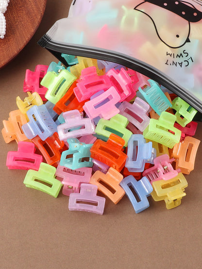 Hair Clip Forehead Bangs Side Mini Hair Clip Cute Flyaway Hair Colorful Hairpin Head Accessory Clip