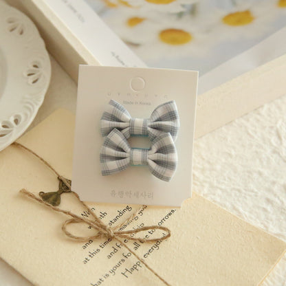 A172 Kids Head Accessory Hair Accessory INS Bow Hair Clip 1