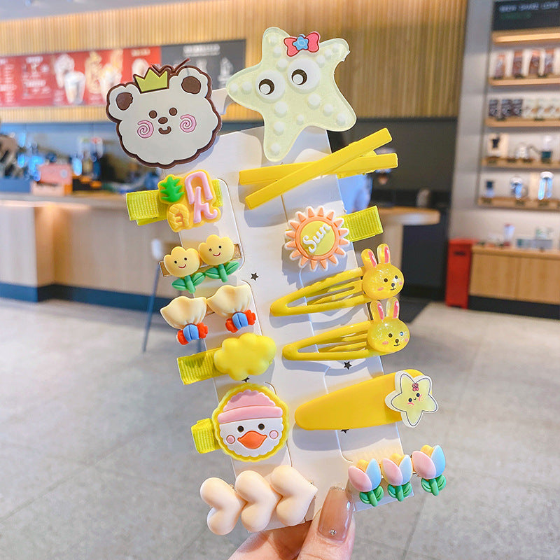 Kids Hair Clip Cute Hairpin Bangs BB Clip Head Accessory Bow Hair Accessory