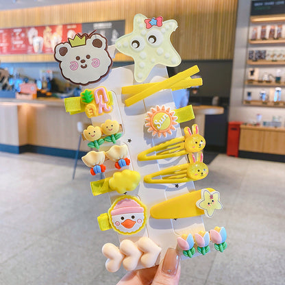 Kids Hair Clip Cute Hairpin Bangs BB Clip Head Accessory Bow Hair Accessory