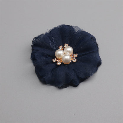 Fabric Handmade DIY Head Accessory Hair Clip Flower Accessory