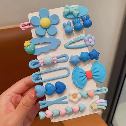 Kids Hair Clip Cute Hairpin Bangs BB Clip Head Accessory Bow Hair Accessory