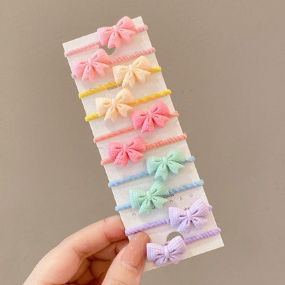Kids Hair Accessory Cute Headband Elastic Band Hair Tie Hair Tie