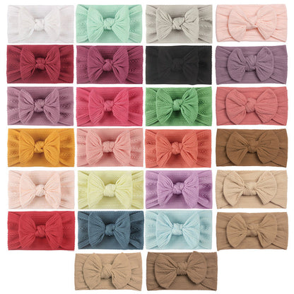 Nylon Kids Head Accessory Bow Hair Band