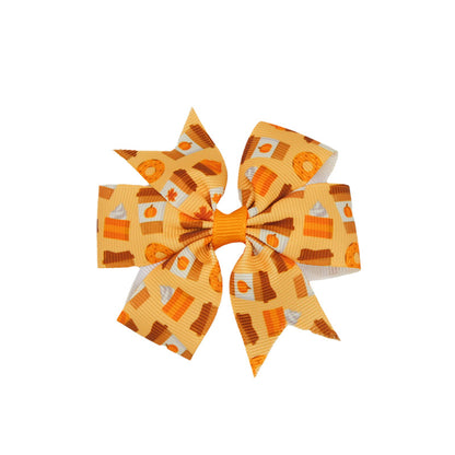 Kids Bow Hair Clip Cute Head Accessory