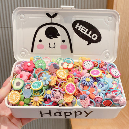 Kids Hair Accessory Cute Headband Elastic Band Hair Tie Hair Tie