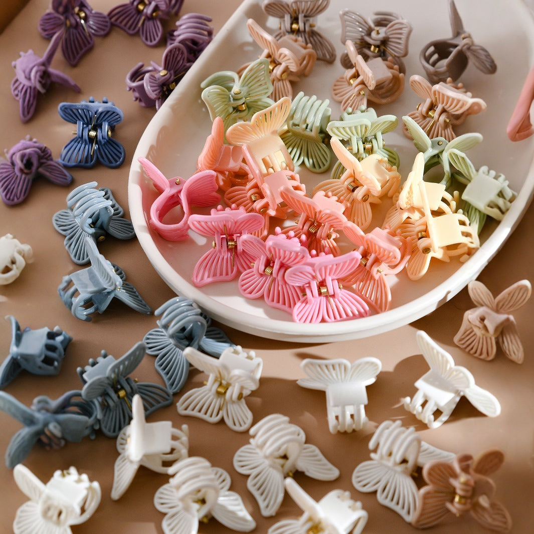 Hair Clip Forehead Bangs Side Mini Hair Clip Cute Flyaway Hair Colorful Hairpin Head Accessory Clip