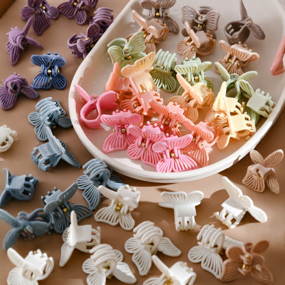 Hair Clip Forehead Bangs Side Mini Hair Clip Cute Flyaway Hair Colorful Hairpin Head Accessory Clip