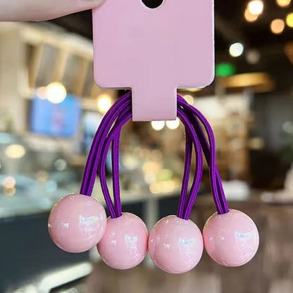 Kids Hair Tie Hair Tie Elastic Band Colorful Hair Accessory Girl Hair Accessory