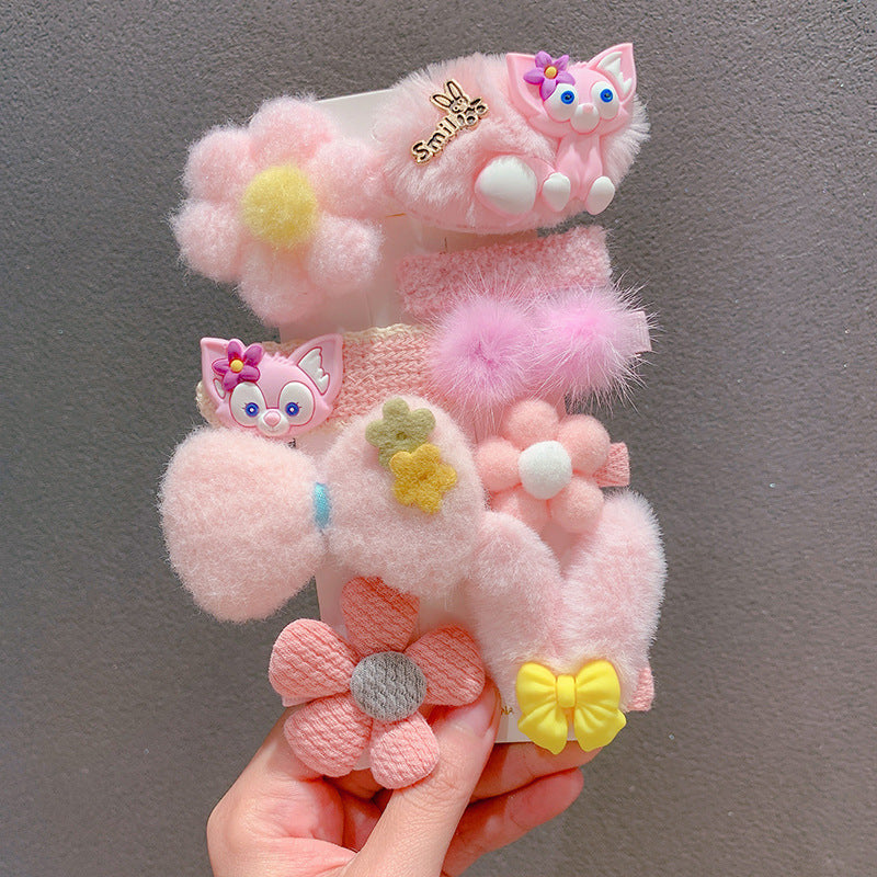 Kids Hair Clip Cute Hairpin Bangs BB Clip Head Accessory Bow Hair Accessory