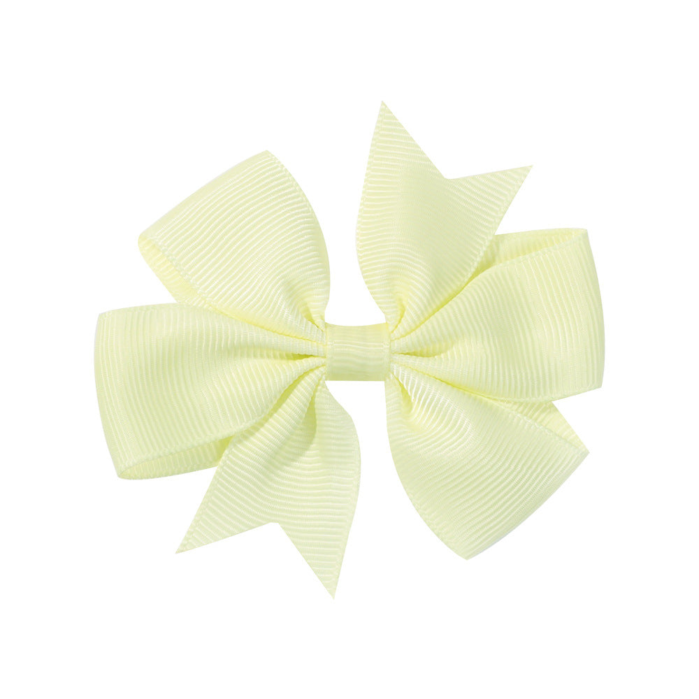 Handmade V Bow Hair Clip Hair Accessory Kids Head Accessory 564
