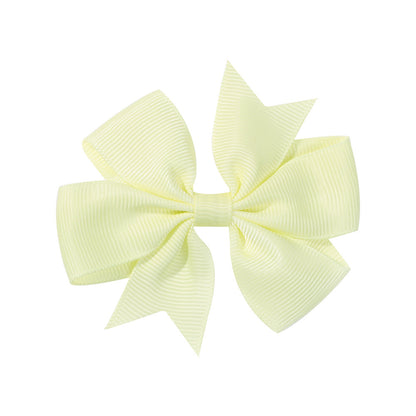Handmade V Bow Hair Clip Hair Accessory Kids Head Accessory 564