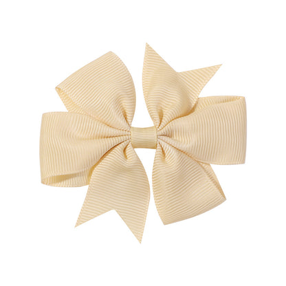 Handmade V Bow Hair Clip Hair Accessory Kids Head Accessory 564