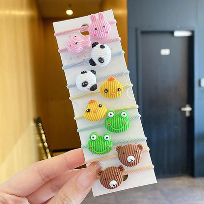 Kids Hair Tie Elastic Band Gentle on Hair Cute Headband Hair Accessory Hair Accessory 1-3