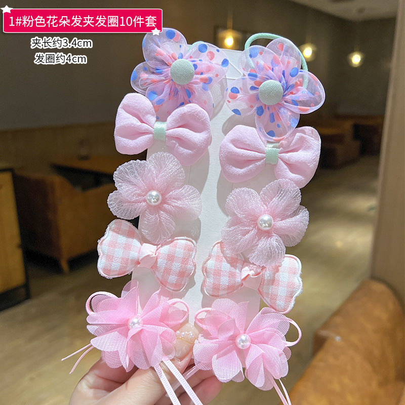Kids Hair Clip Hairpin Cute Girl Head Accessory BB Flyaway Hair Bangs Clip