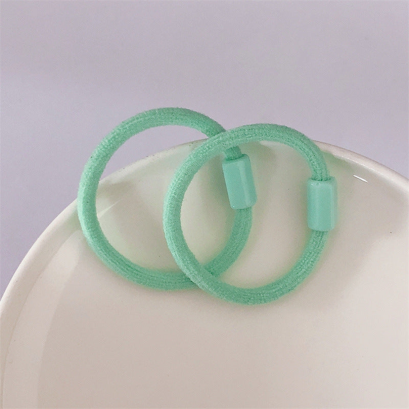 0.3*3.3 Kids Elastic Band Cute Minimalist Hair Tie Headband DIY