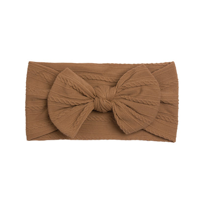 Nylon Kids Head Accessory Bow Hair Band