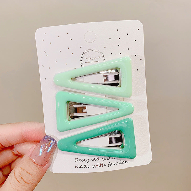 Hair Clip Side Bangs Hair Clip Heart BB Clip Kids Hairpin Head Accessory