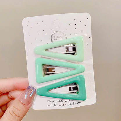 Hair Clip Side Bangs Hair Clip Heart BB Clip Kids Hairpin Head Accessory