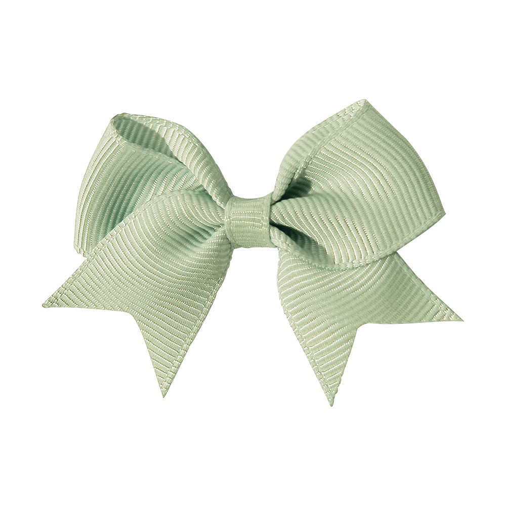Mini Kids Bow Hair Clip Baby Hairpin Girl Minimalist Side Clip