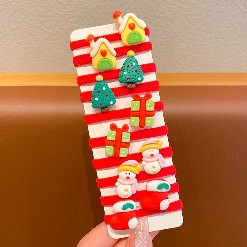 Kids Head Accessory Hair Tie Headband Gentle on Hair Elastic Band Hair Accessory