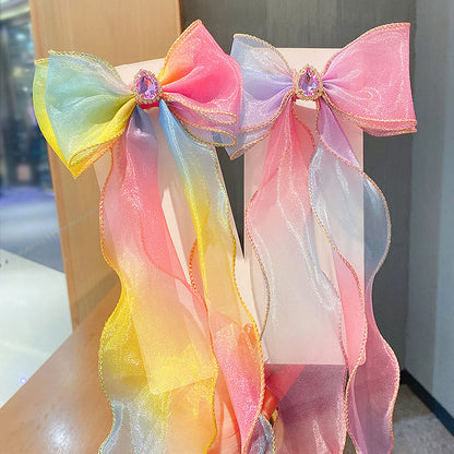 Kids Hair Band Girl Bow Braiding Hair Clip Head Accessory Hairpin Hair Accessory