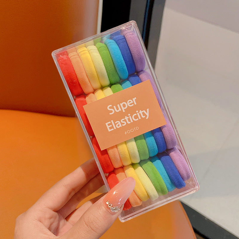 Kids Hair Tie High Elasticity Elastic Band Braiding Gentle on Hair Headband 2025 Hair Tie