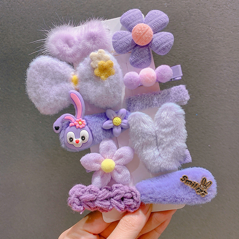 Kids Hair Clip Cute Hairpin Bangs BB Clip Head Accessory Bow Hair Accessory