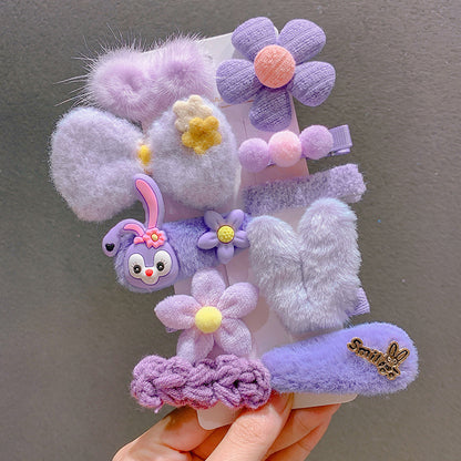 Kids Hair Clip Cute Hairpin Bangs BB Clip Head Accessory Bow Hair Accessory