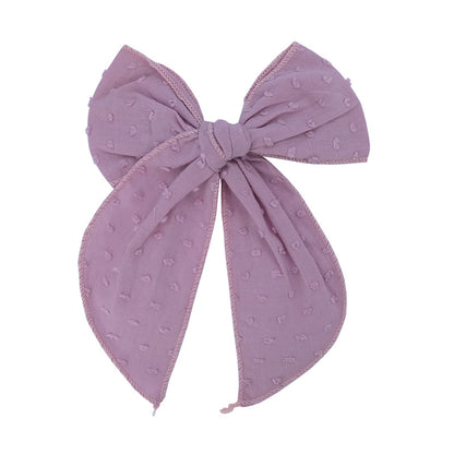 Bow Hair Clip Fabric Hairpin Hair Accessory