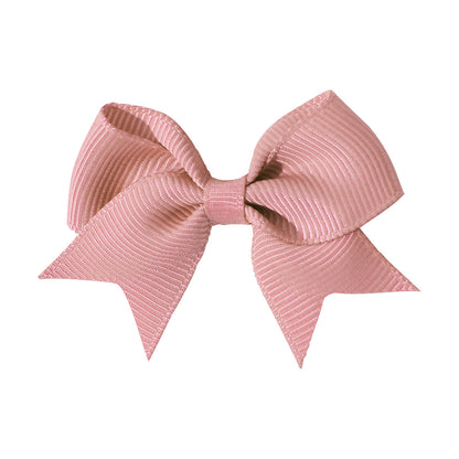 Mini Kids Bow Hair Clip Baby Hairpin Girl Minimalist Side Clip