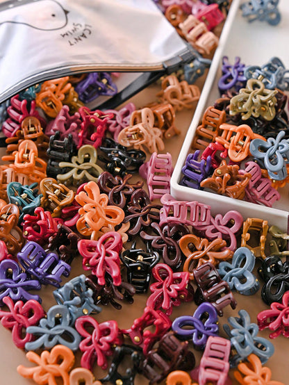 Hair Clip Forehead Bangs Side Mini Hair Clip Cute Flyaway Hair Colorful Hairpin Head Accessory Clip