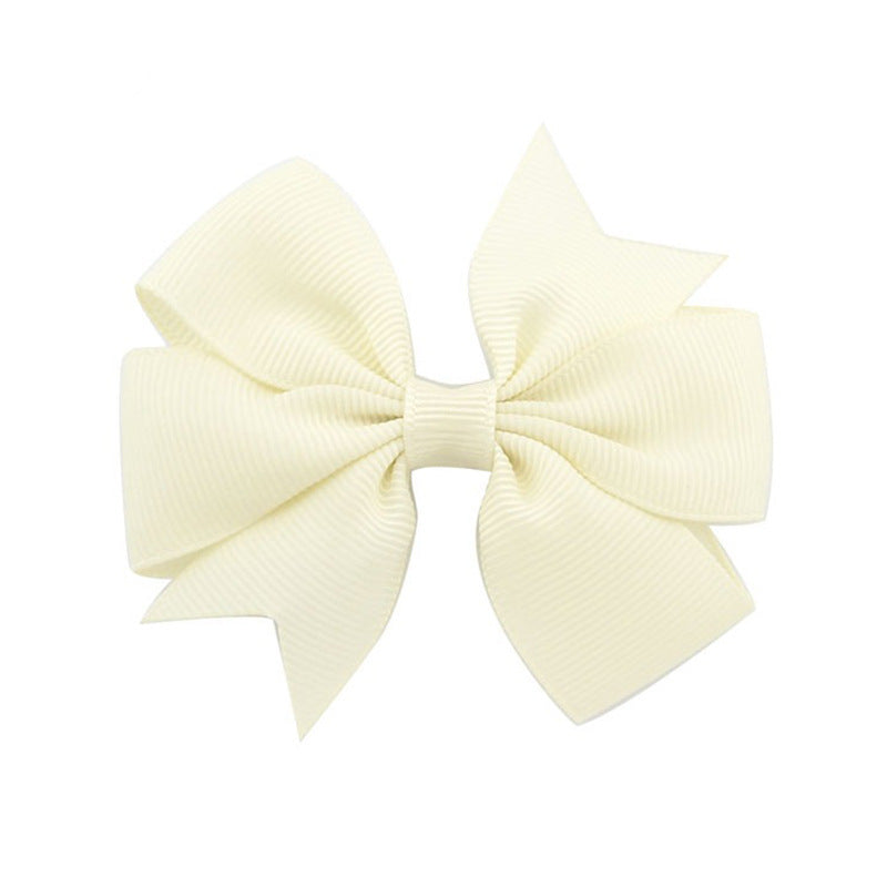 Handmade v Bow Hair Clip Hair Accessory Kids Head Accessory