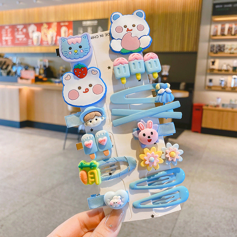 Kids Hair Clip Cute Hairpin Bangs BB Clip Head Accessory Bow Hair Accessory