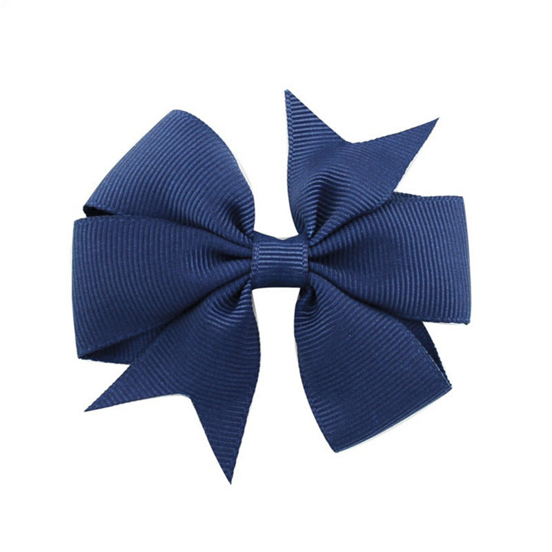 Handmade v Bow Hair Clip Hair Accessory Kids Head Accessory