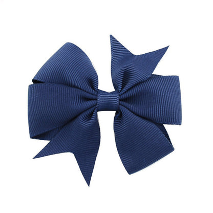 Handmade v Bow Hair Clip Hair Accessory Kids Head Accessory