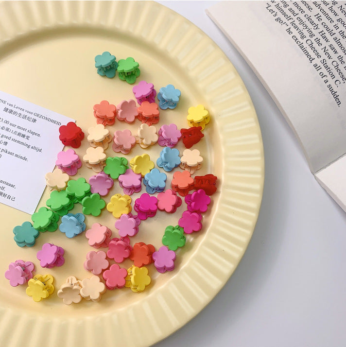 Kids Hair Clip Flower Plastic Cartoon Hairpin Hair Accessory