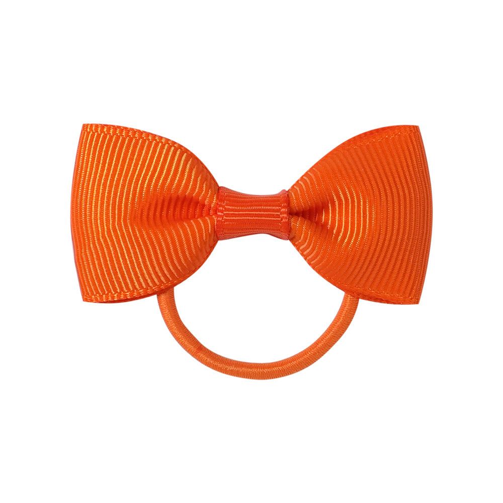 Bow Hair Tie Girl Headband Hair Tie Elastic Band Head Accessory 201