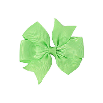 Handmade v Bow Hair Clip Hair Accessory Kids Head Accessory