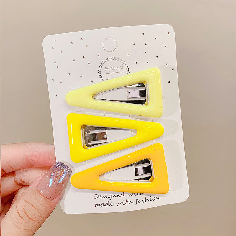 Hair Clip Side Bangs Hair Clip Heart BB Clip Kids Hairpin Head Accessory