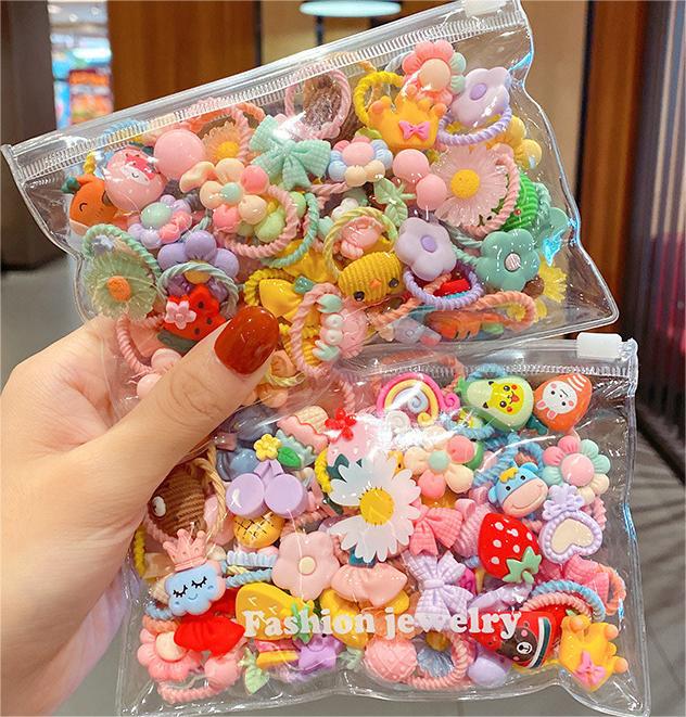 Kids Hair Accessory Cute Headband Elastic Band Hair Tie Hair Tie