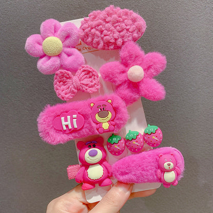 Kids Hair Clip Cute Hairpin Bangs BB Clip Head Accessory Bow Hair Accessory