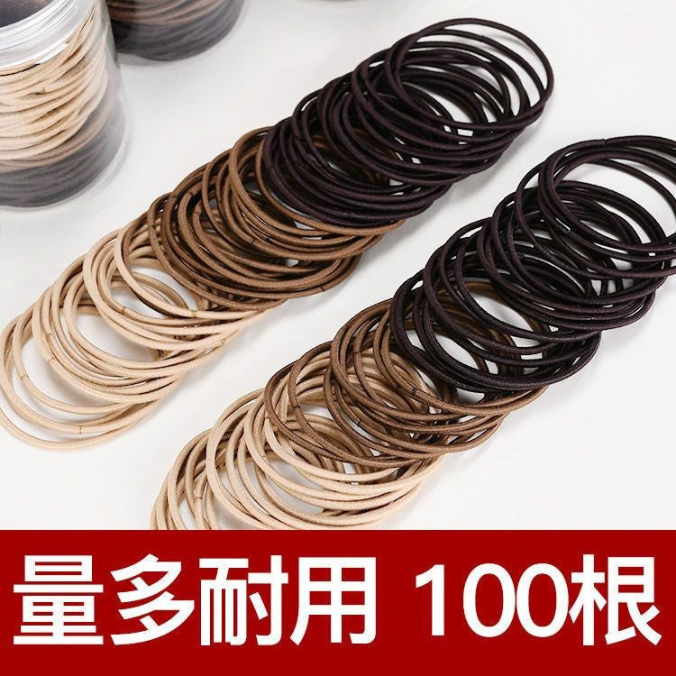 Kids Hair Tie Elastic Band Nylon Colorful Hair Accessory