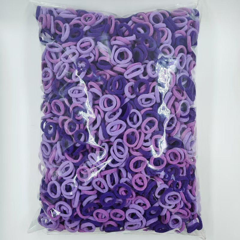 Kids Hair Tie Elastic Band Nylon Colorful Hair Accessory