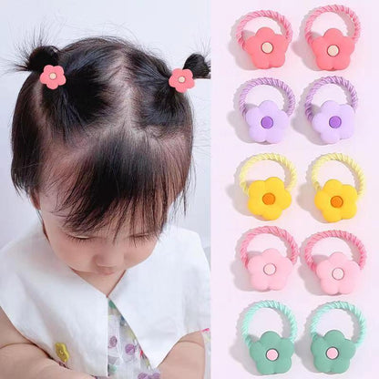 Small Kids Elastic Band High Elasticity Hair Tie Cartoon Hair Tie