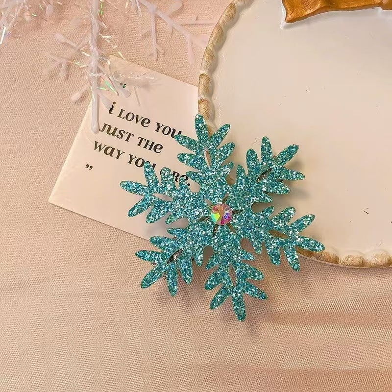 Kids Hair Clip Head Accessory 2024 Crystal Side Clip Hair Accessory